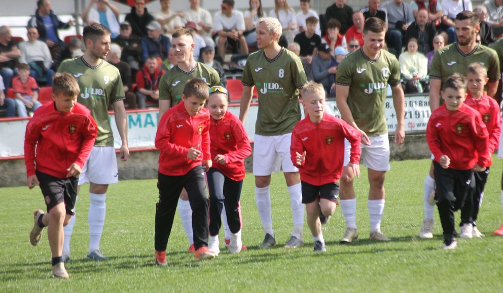 Fotka zo zápasu FK Gerlachov - Partizán Bardejov.