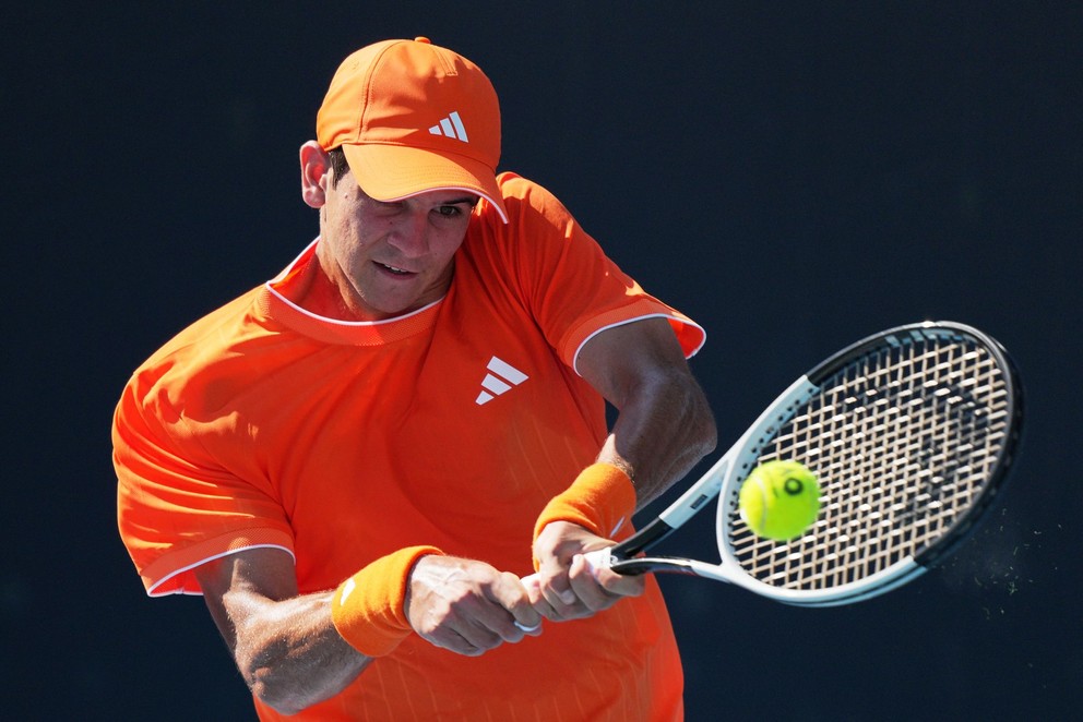 Španielsky tenista Rafael Jódar počas turnaja ATP Masters 1000 v Madride.