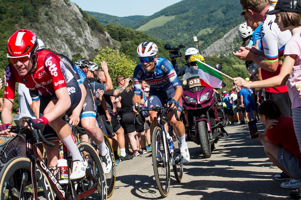 Martin Svrček počas pretekov Okolo Slovenska 2025.