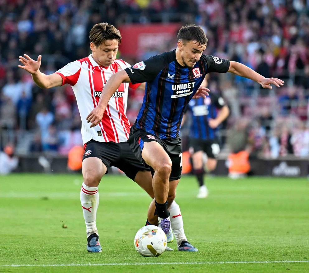 Dávid Strelec v zápase proti Southamptonu.