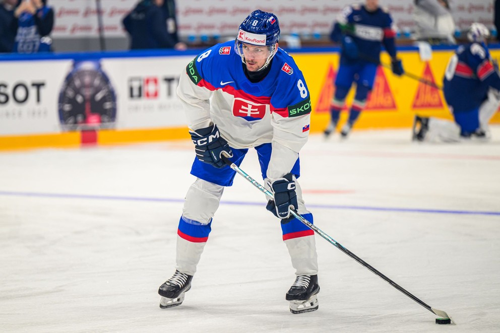 Oliver Okuliar na MS v hokeji 2026.