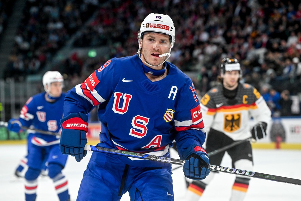Matthew Tkachuk na MS v hokeji 2026