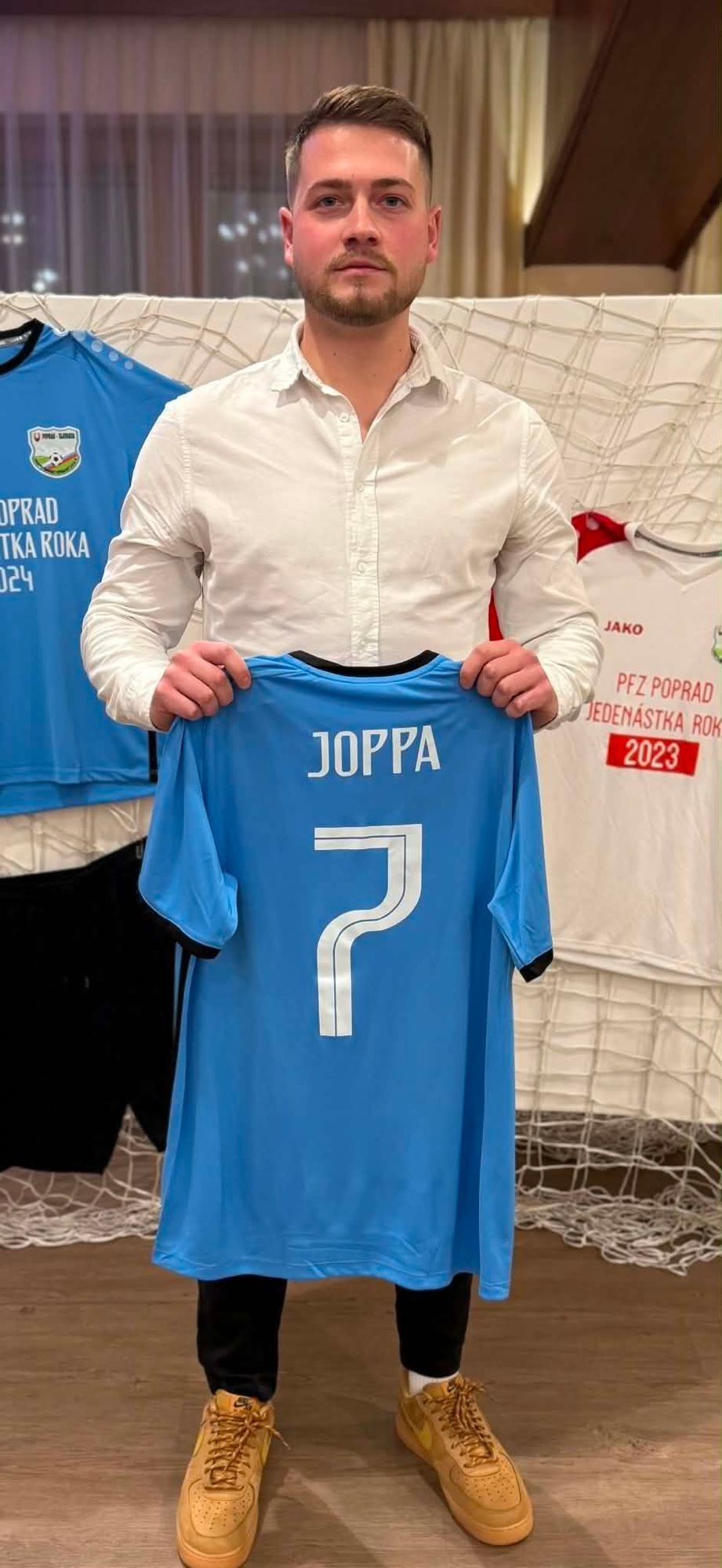 Futbalista Adam Joppa.