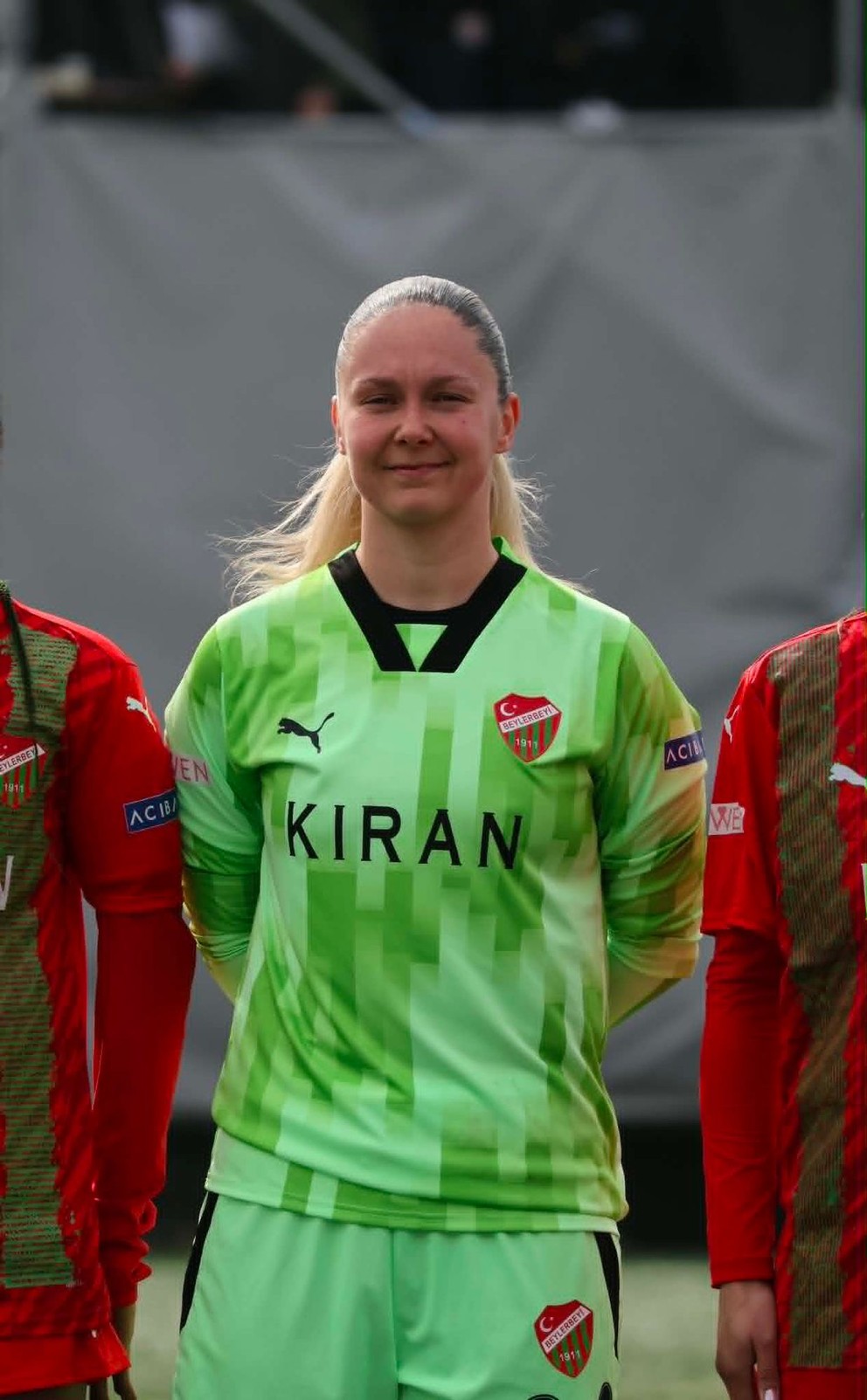 Slovenská brankárka Patrícia Chládeková.