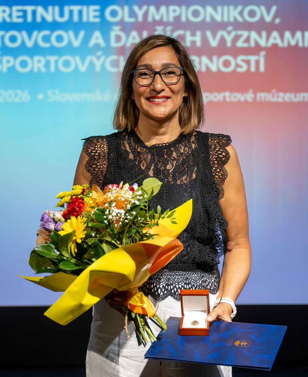 Bývaylá slovenská plavkyňa Martina Moravcová Valko prevzala zlatý olympijsky odznak