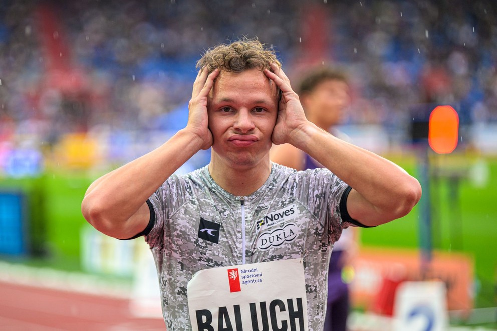 Matej Baluch na Zlatej tretre 2026 v Ostrave.