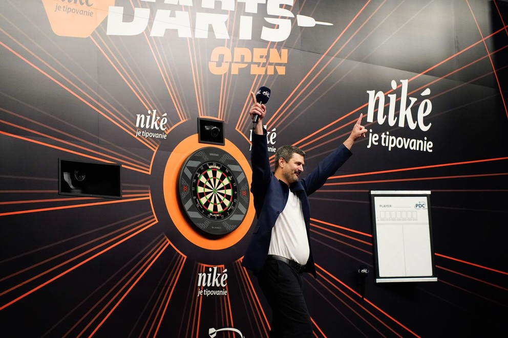 Promotér Slovak Darts Open 2026 František Šulc. 