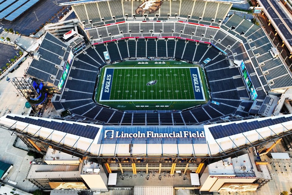 Lincoln Financial Field vo Philadelphii.