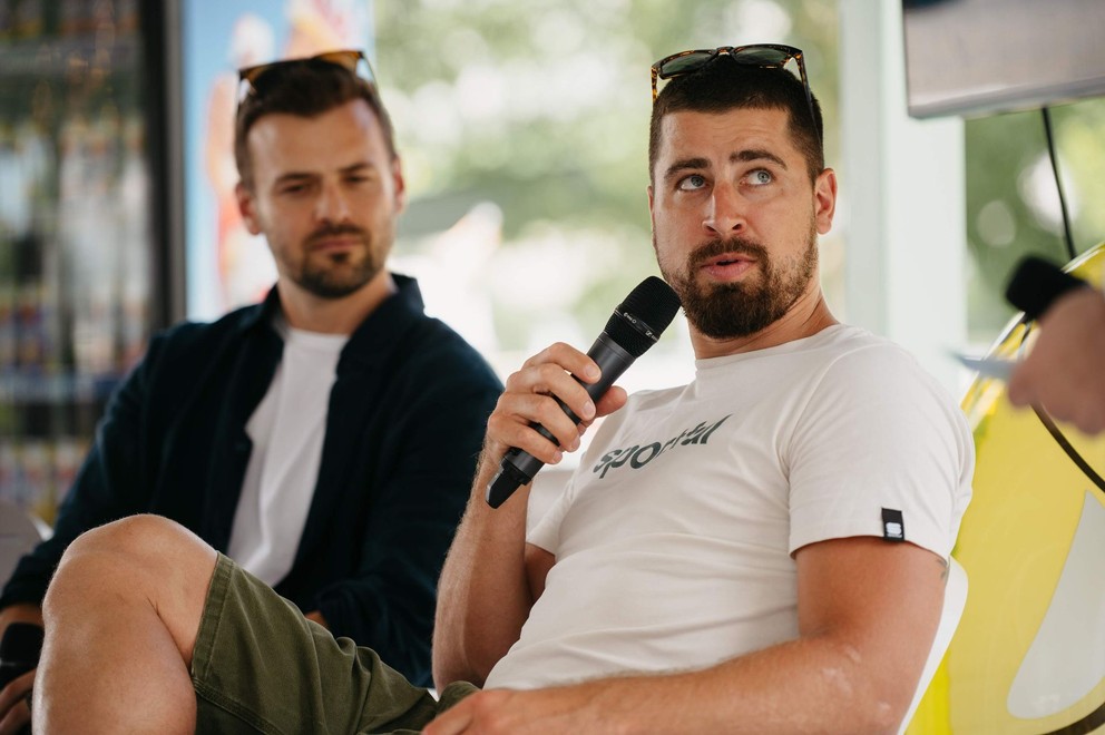 Peter Sagan nedávno v spolupráci s firmou Zlatý Bažant vytvoril nový Radler Šport.