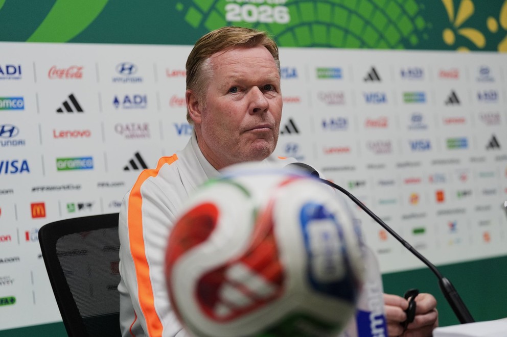 Tréner holandskej reprezentácie Ronald Koeman