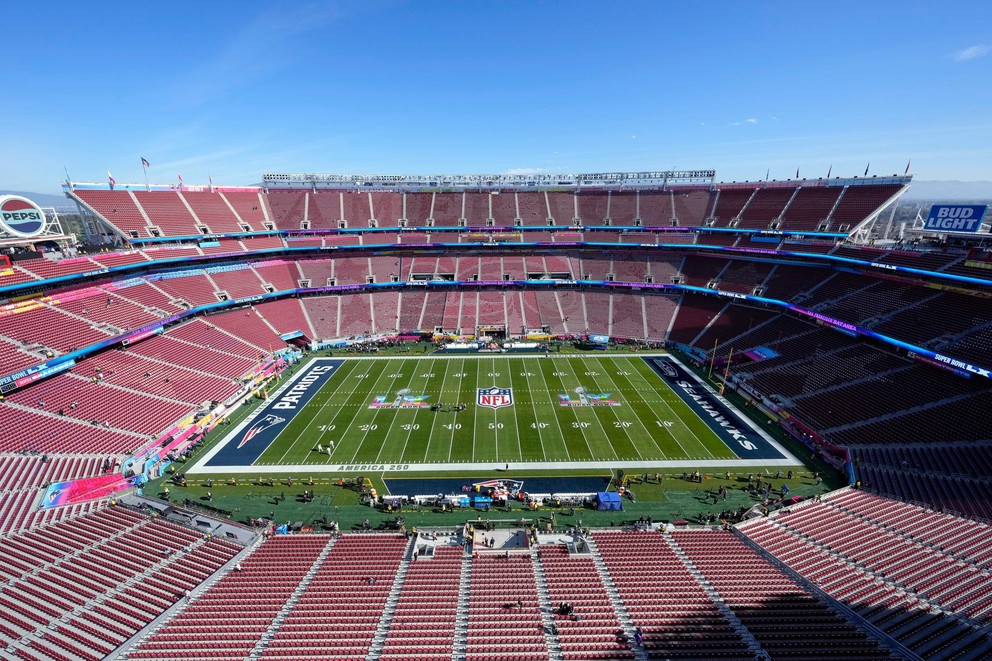 Levi's Stadium v San Franciscu. 