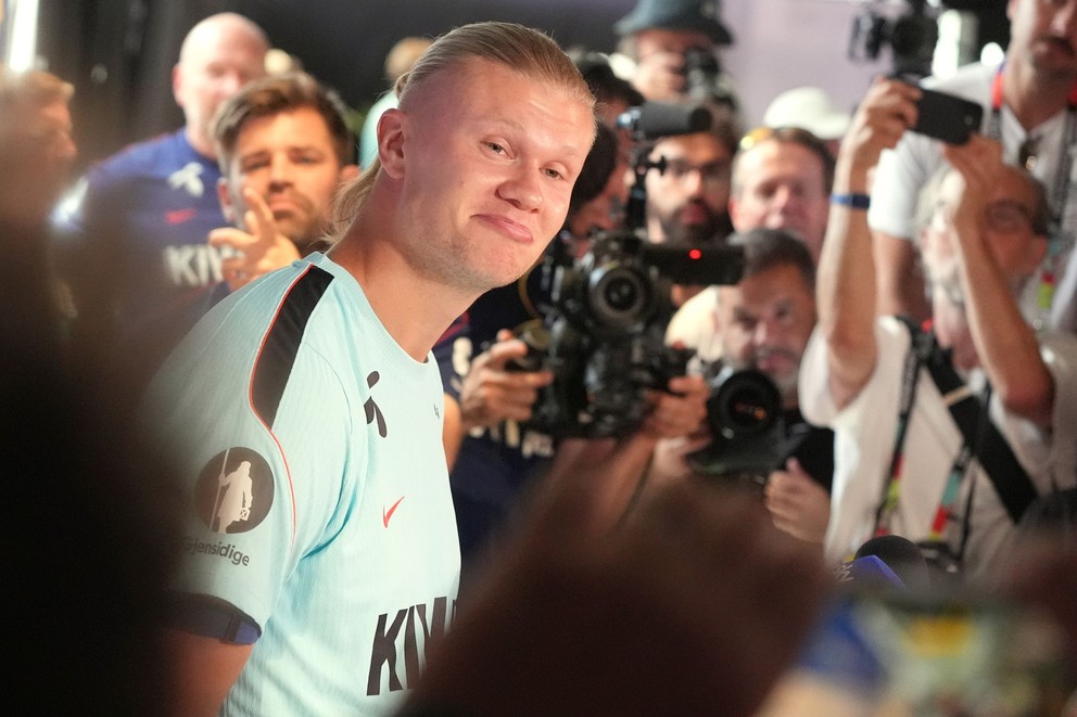 Vystúpenia Erlinga Haalanda pred novinármi boli vždy úsmevné.
