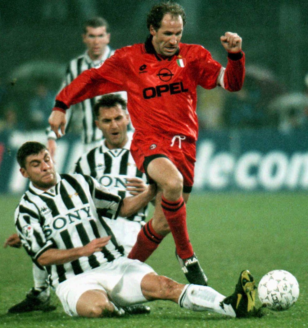 Franco Baresi, Angelo Di Livio a Christian Vieri.