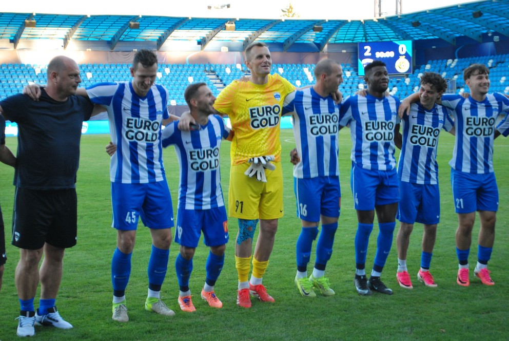 Futbalisti FC Nitra sa tešia z víťazstva nad Prievidzou. 