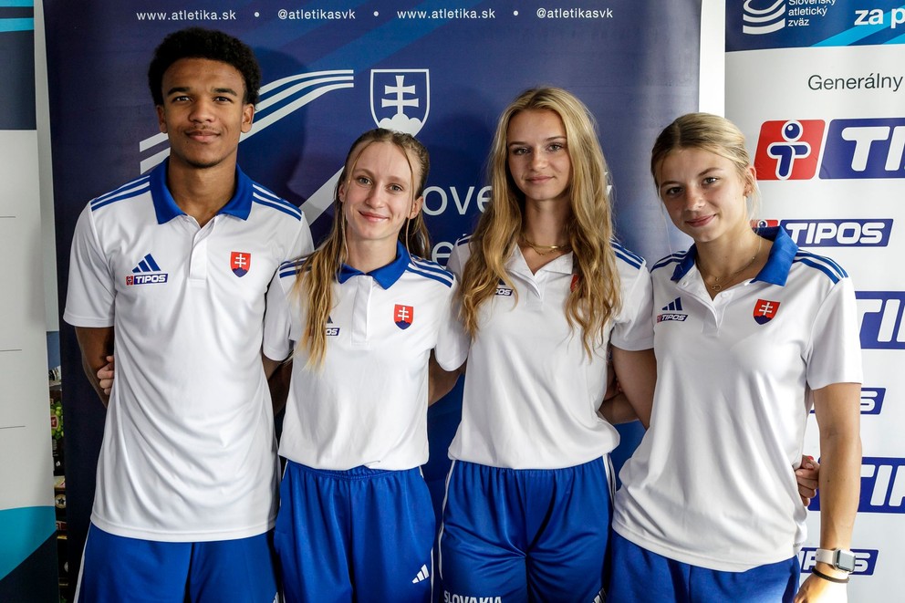 Richard Machata (6. miesto na 100 m, semifinalista na 200 m), slovenská atlétka Lenka Gymerská (4. miesto na 400 m), slovenská reprezentantka v skoku do diaľky Dominika Švaňová (9. miesto v diaľke) a slovenská atlétka Laura Frličková (7. miesto na 100 m prekážok).