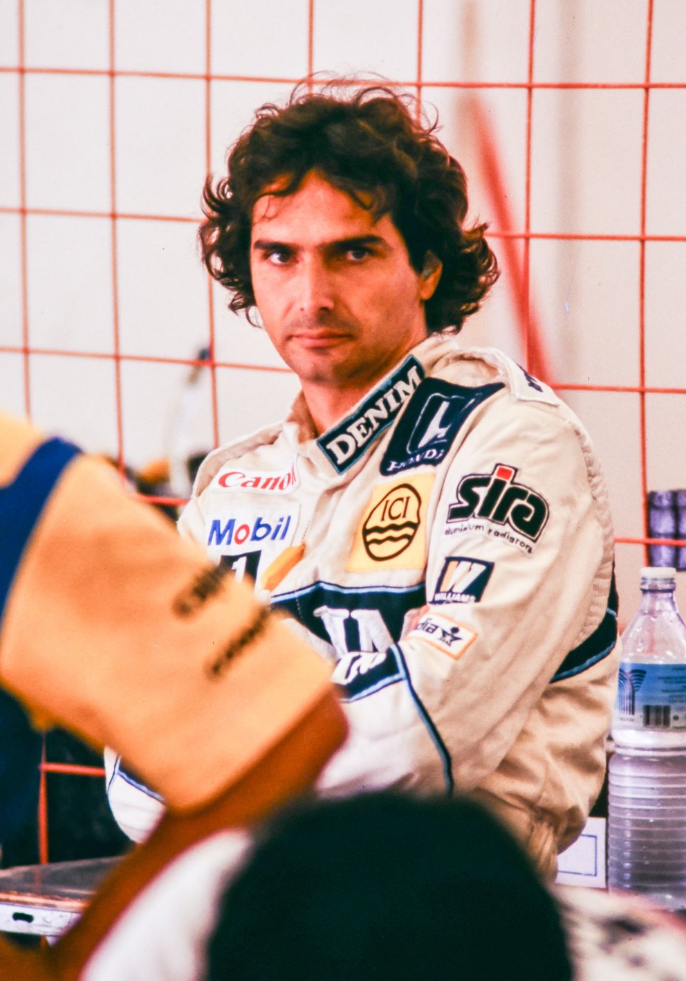 Nelson Piquet na Veľkej cene Maďarska v roku 1986.