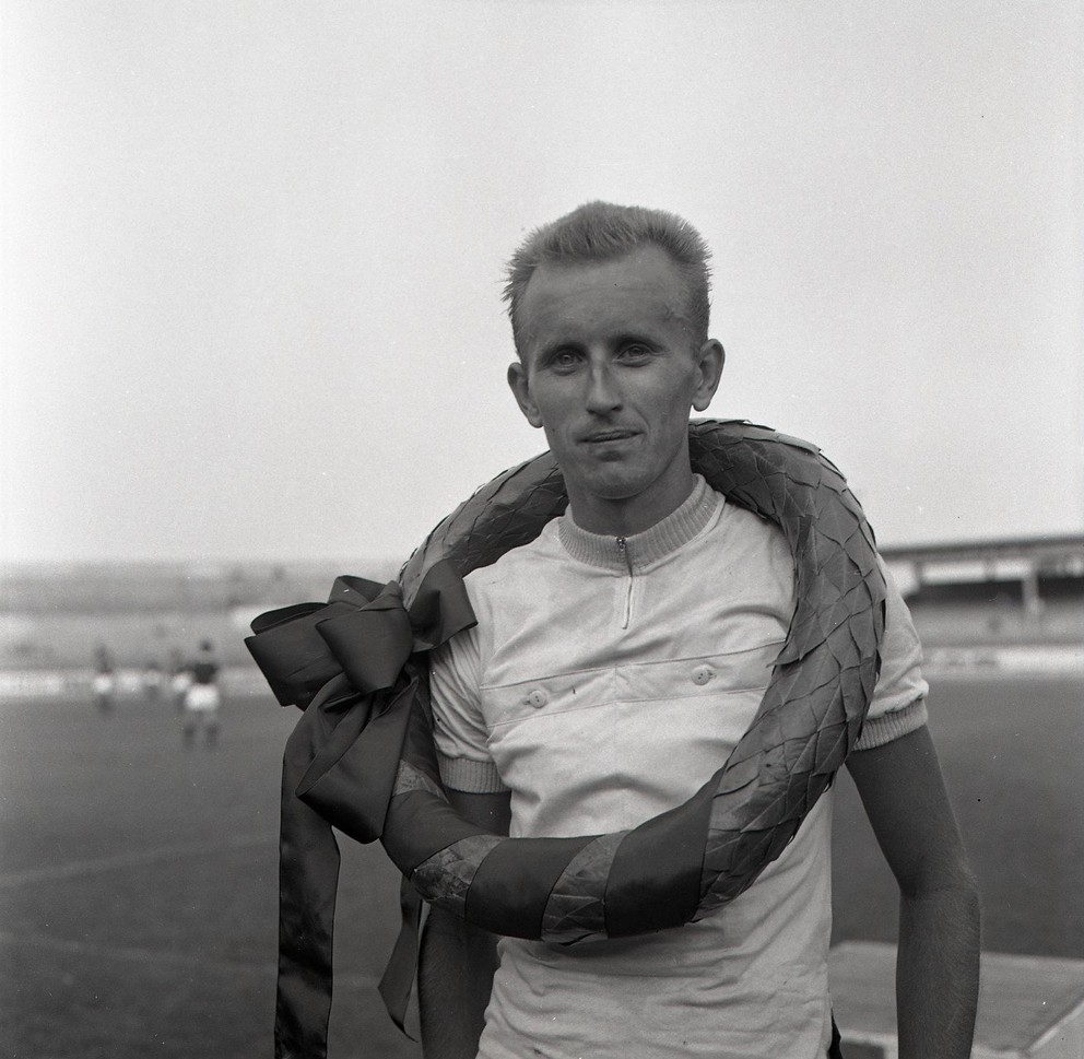 Matej Laczo sa stal víťazom pretekov Okolo Slovenska 1964.