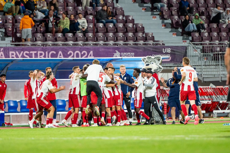 Radosť tímu MFK Dukla Banská Bystrica
