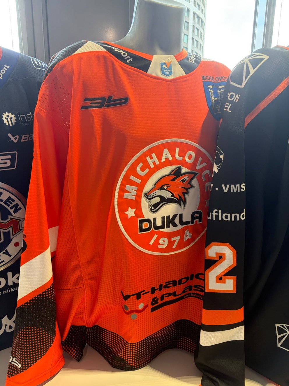Nový dres HK Dukla Michalovce. 