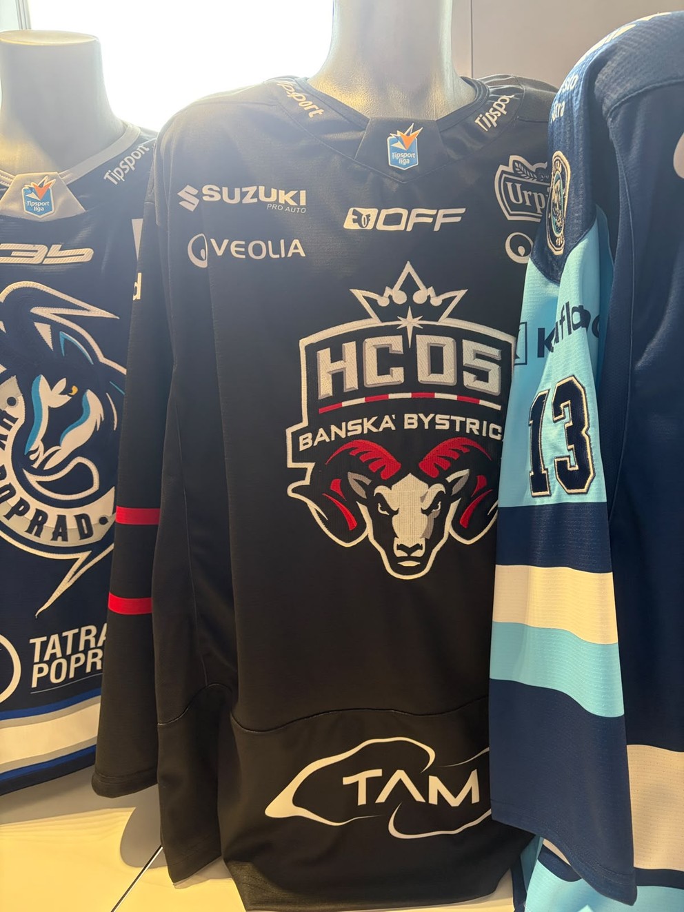 Nový dres HC ‘05 TAM Banská Bystrica.