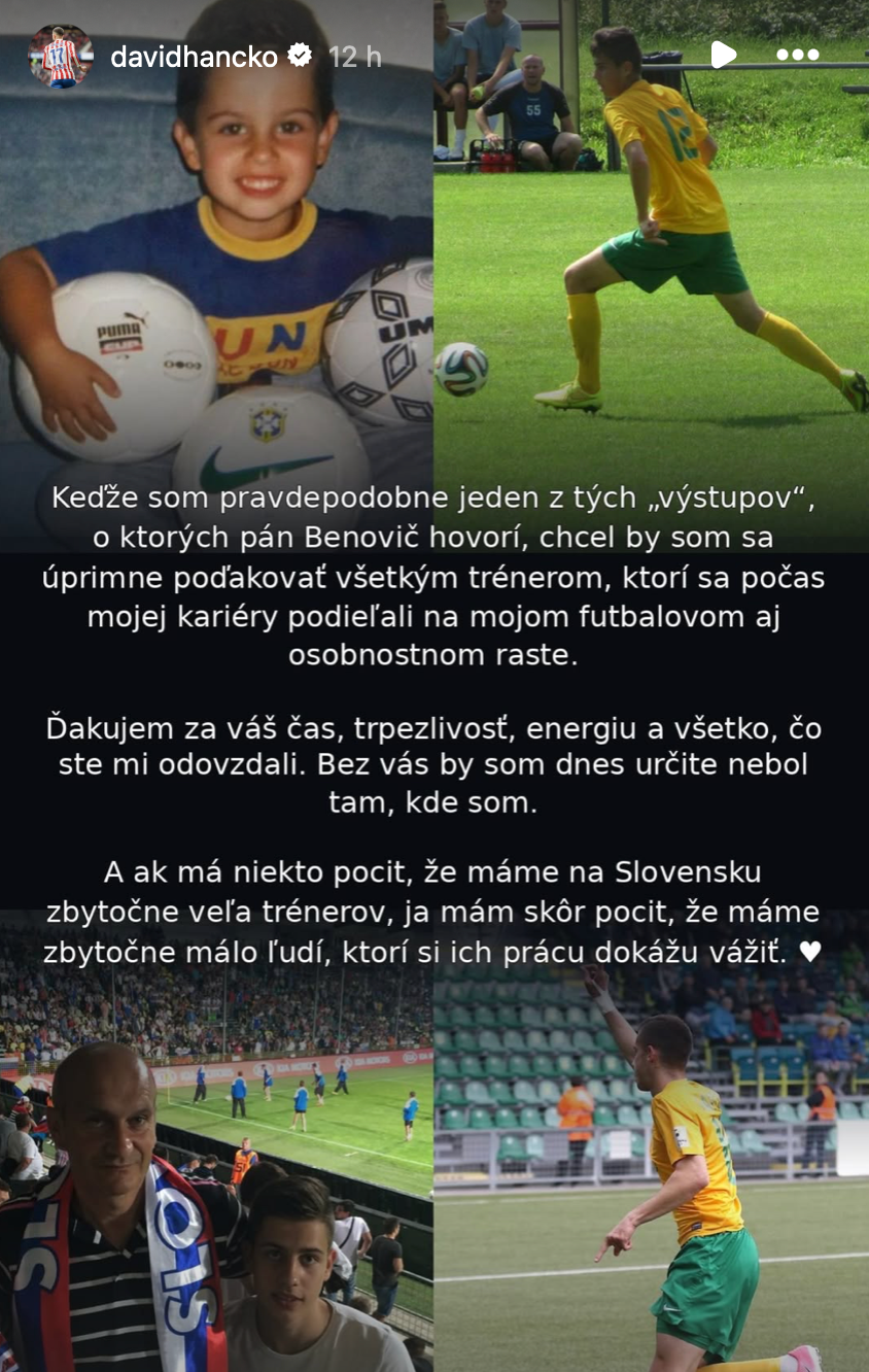 Reakcia Dávida Hancka