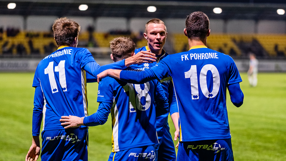 Pohronie v piatok zdolali Lokomotívu Košice 4:0.