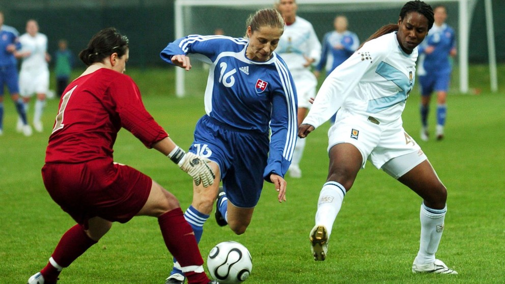Marcela Lukácsová bola autorkou troch gólov do siete Izraela v kvalifikačných dueloch o postup na MS 1999 a ME 2001.