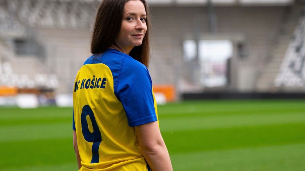 Kapitánka ženského tímu FC Košice Patrícia Bačová.