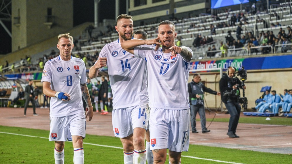 Lukáš Haraslín po góle na 2:1.