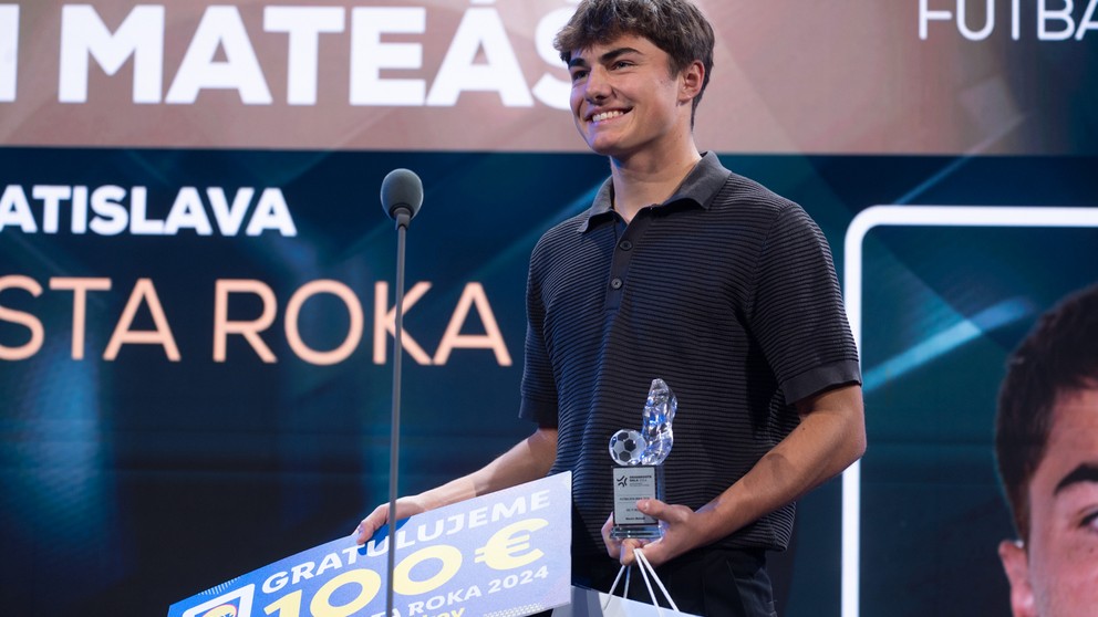 Maxim Mateáš, Futbalista roka 2024 v kategórii U17.