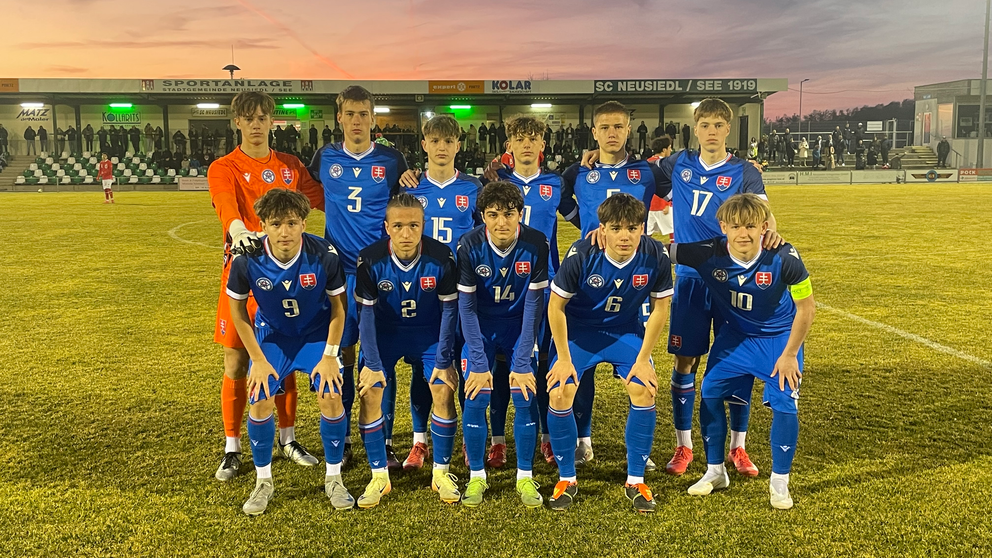 Reprezentácia do 15 rokov pred zápasom Rakúsko U15 – Slovensko U15 v Neusiedli am See (4.3.2025)