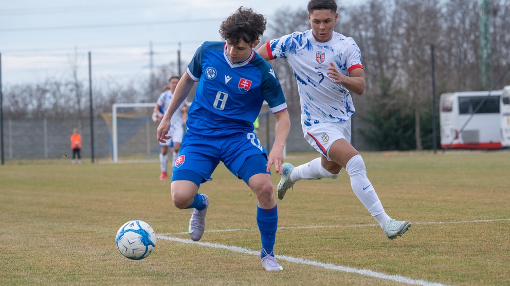 Prípravný zápas Slovensko U16 – Nórsko U16 v Dunajskej Strede (11.3.2025) 