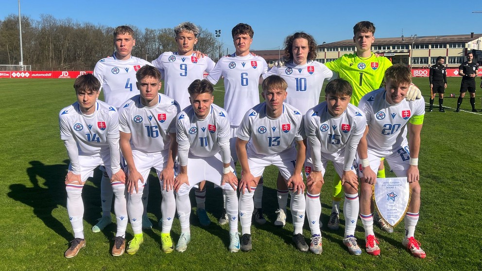 Reprezentácia do 17 rokov pred zápasom 2. fázy kvalifikácie ME U17 2025 Taliansko U17 – Slovensko U17 (Sesvete, 19.3.2025)