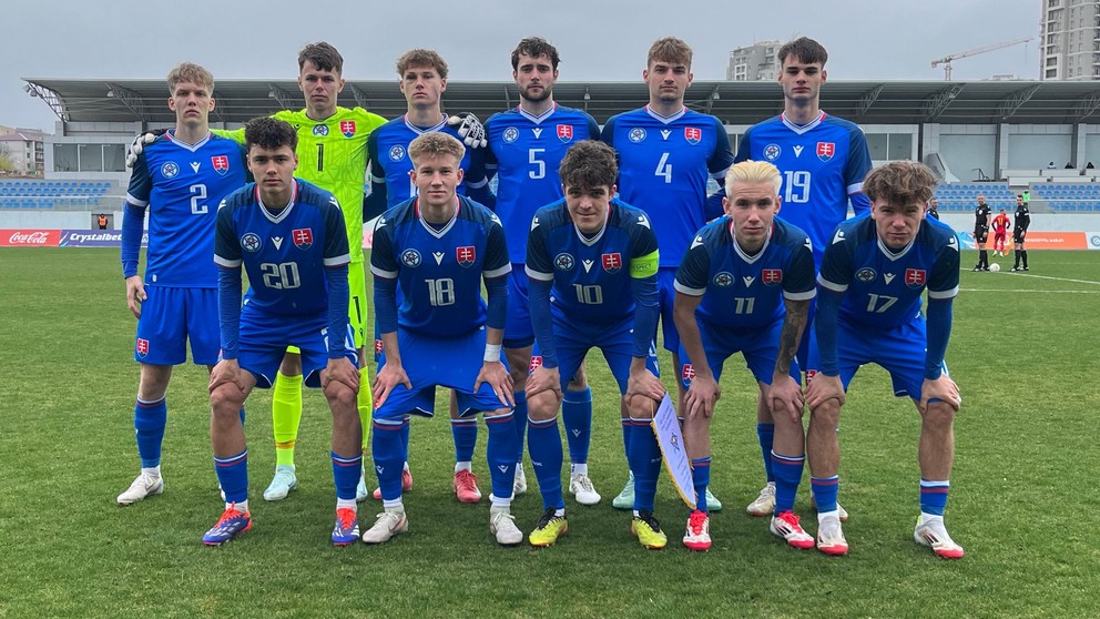 Reprezentácia do 19 rokov pred zápasom Čierna Hora U19 – Slovensko U19 vo fáze Elite Round kvalifikácie majstrovstiev Európy 2025 (Tbilisi, 19.3.2025)