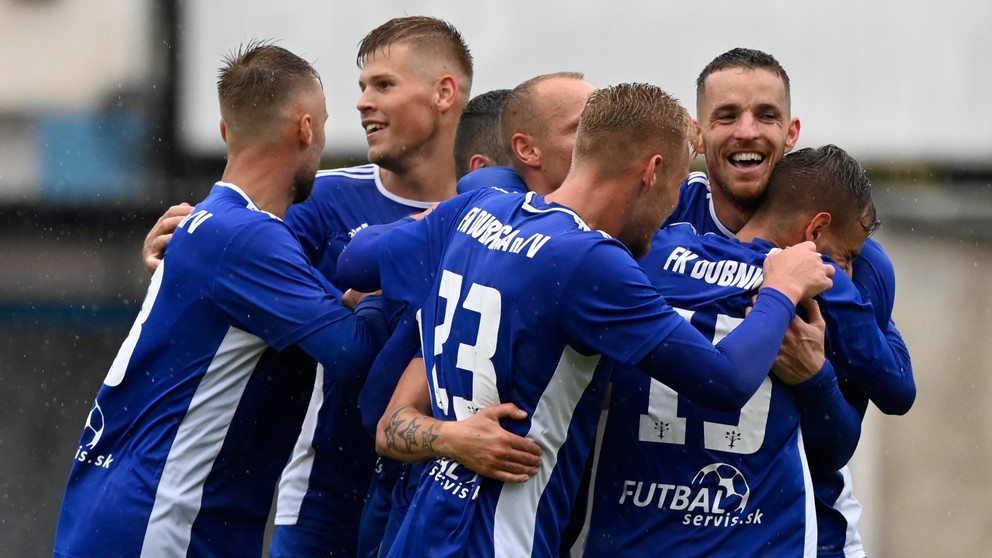 Futbalisti FK Dubnica.