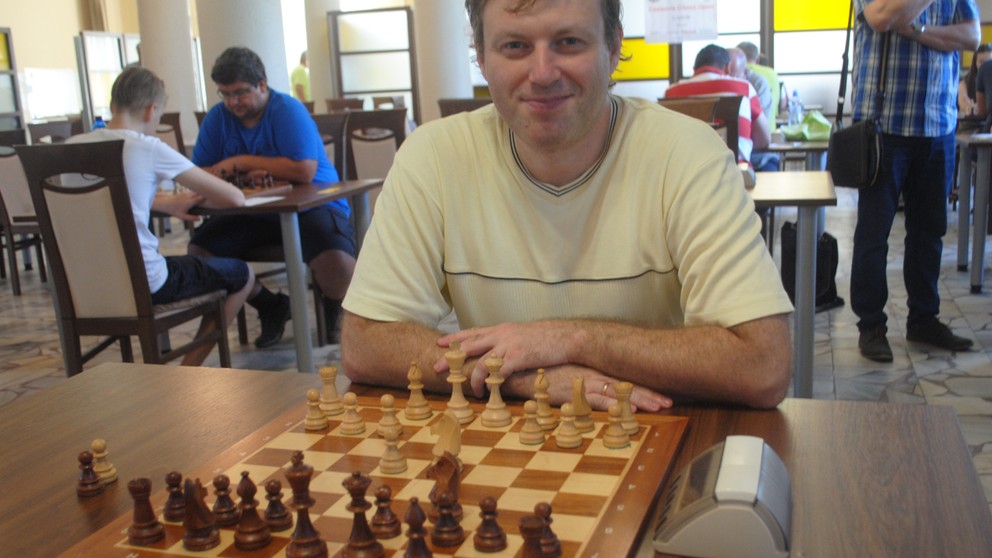 Víťaz turnaja, ukrajinský veľmajster Sergej Ovsejevič. 