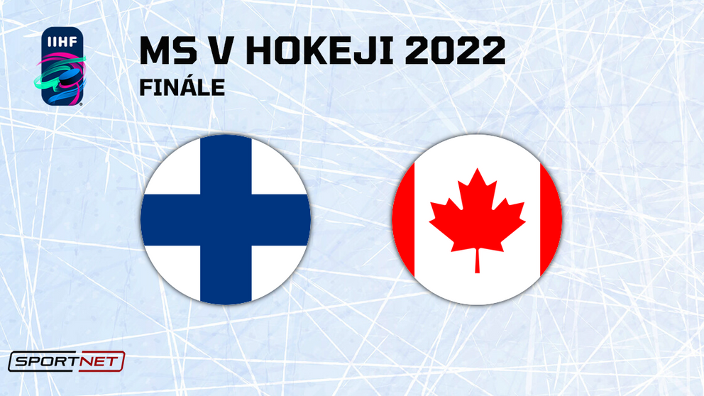 Fínsko - Kanada, ONLINE prenos zo finále MS v hokeji 2022.