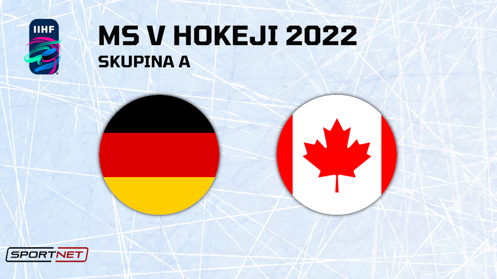 Nemecko - Kanada , ONLINE prenos zo zápasu na MS v hokeji 2022.