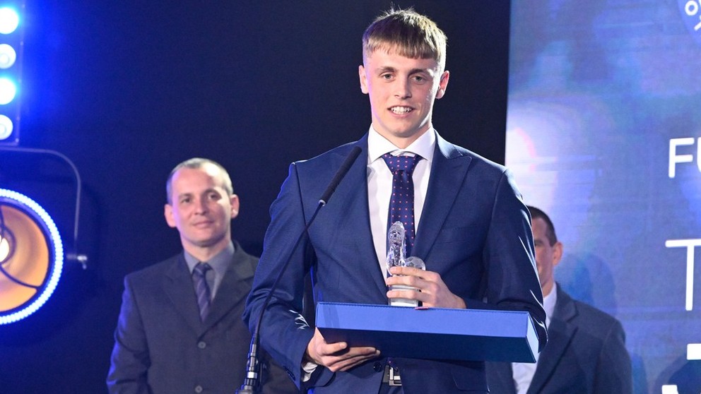 Timotej Jambor - Futbalista roka 2022 v kategórii U19.