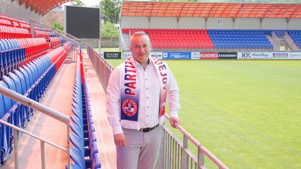 Stanislav Soroka, predseda predstavenstva Partizána Bardejov.