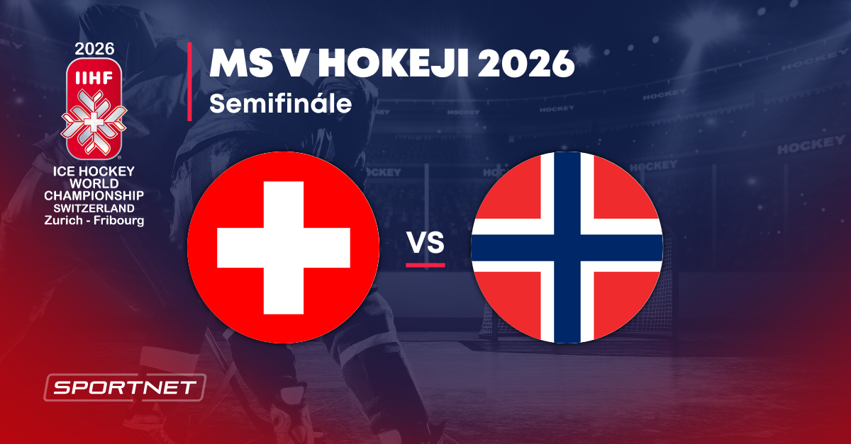 Švajčiarsko - Nórsko: Prehľad zápasu na MS v hokeji 2026.