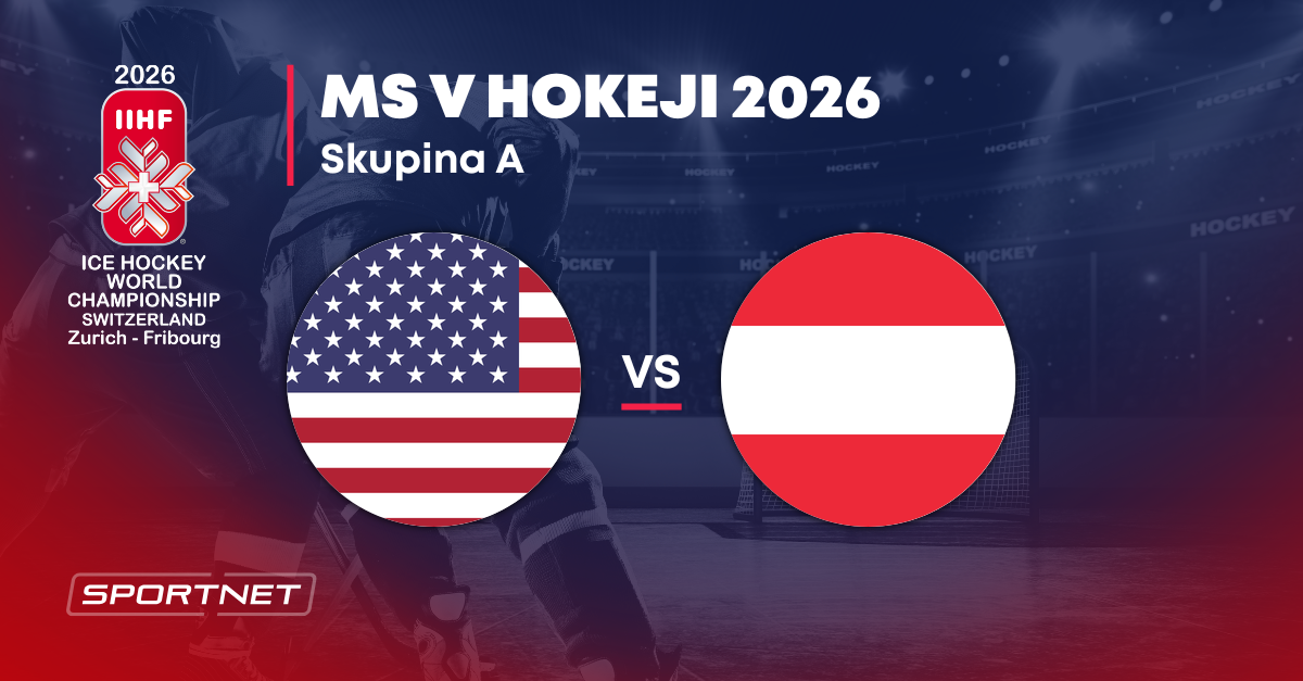 USA - Rakúsko: Prehľad zápasu na MS v hokeji 2026