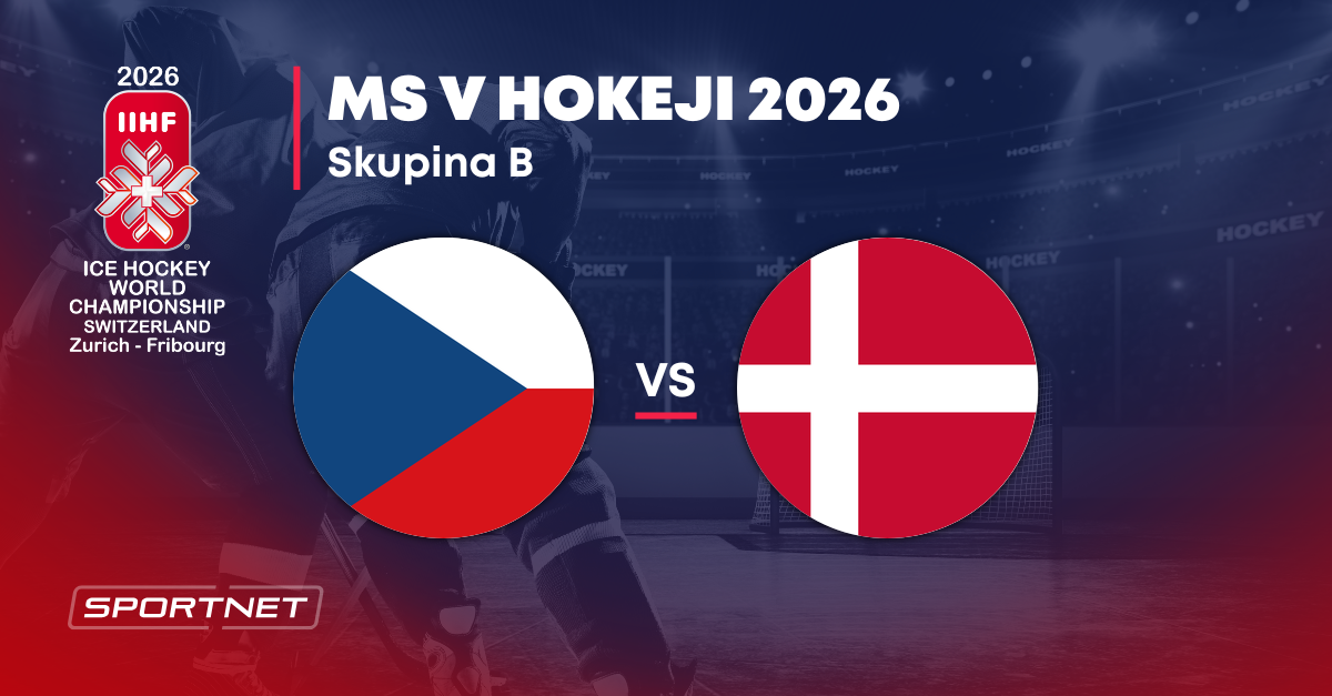 Česko - Dánsko: Prehľad zápasu na MS v hokeji 2026