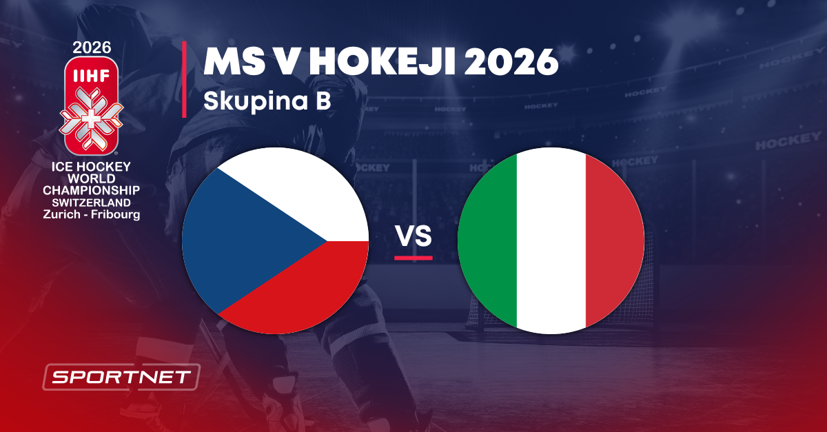 Česko - Taliansko: Prehľad zápasu na MS v hokeji 2026