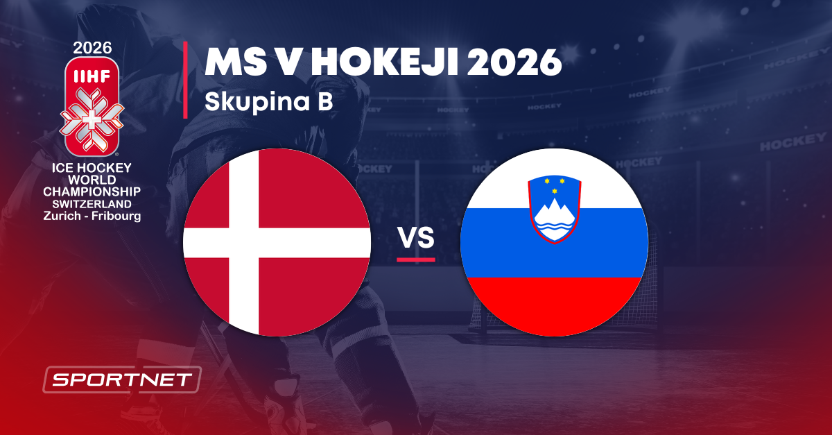 Dánsko - Slovinsko: Prehľad zápasu na MS v hokeji 2026
