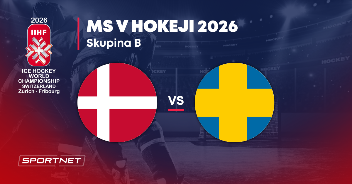 Dánsko - Švédsko: Prehľad zápasu na MS v hokeji 2026