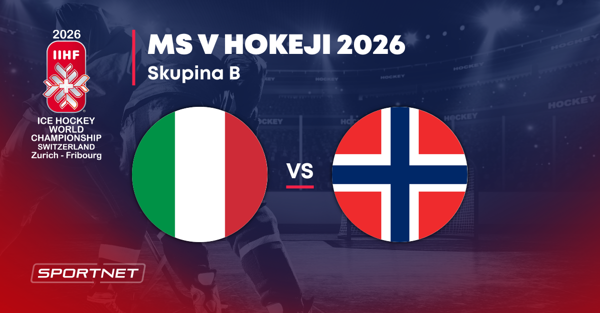 Taliansko - Nórsko: Prehľad zápasu na MS v hokeji 2026