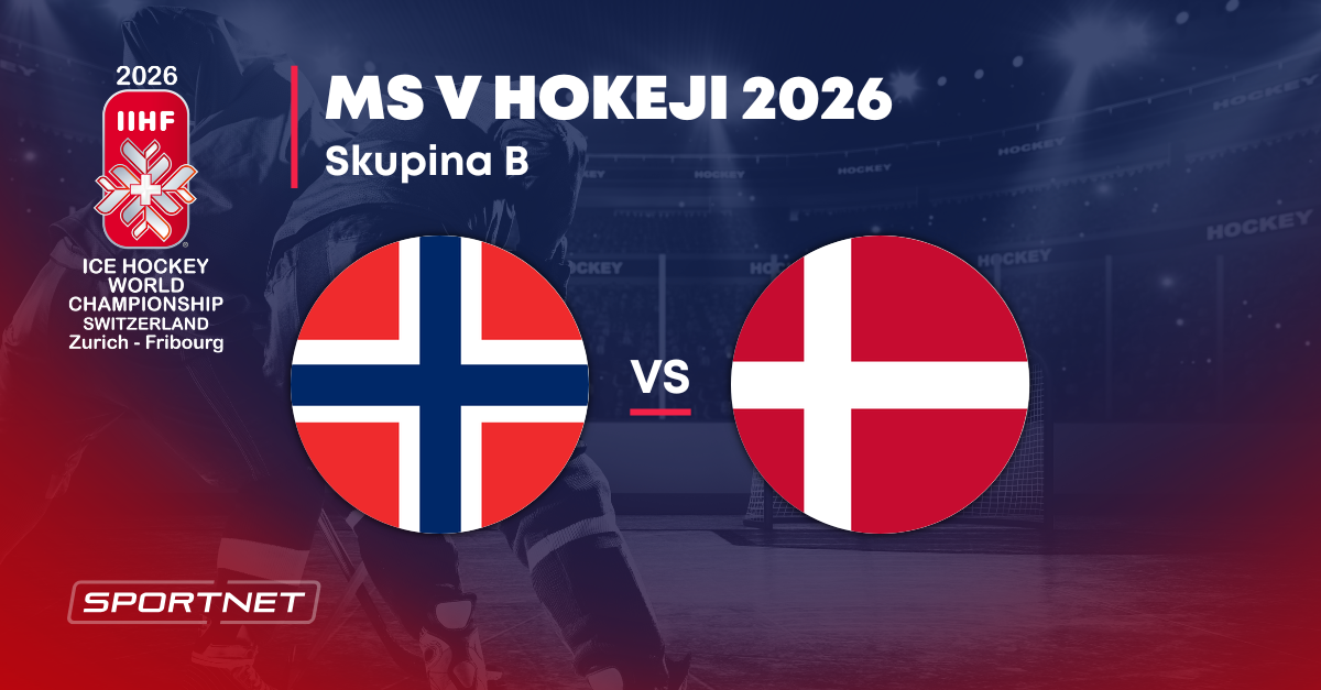Nórsko - Dánsko: Prehľad zápasu na MS v hokeji 2026
