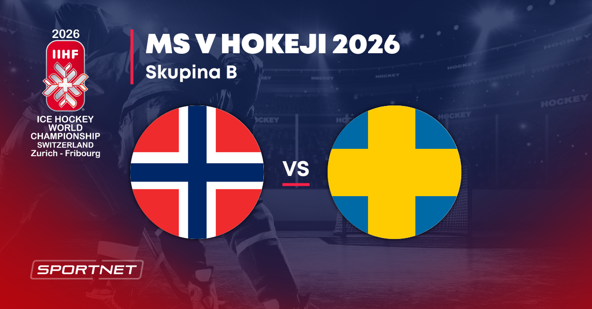 Nórsko - Švédsko: Prehľad zápasu na MS v hokeji 2026