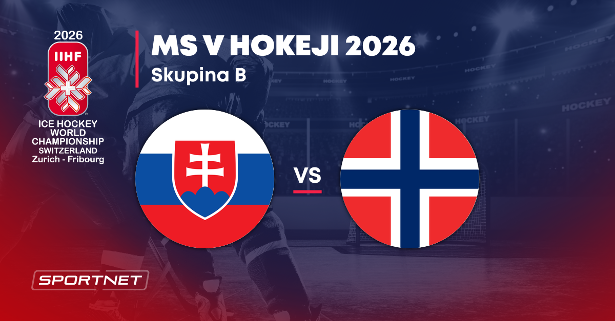 Slovensko - Nórsko: Prehľad zápasu na MS v hokeji 2026